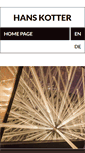 Mobile Screenshot of hans-kotter.com