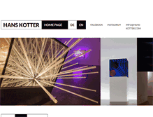 Tablet Screenshot of hans-kotter.com